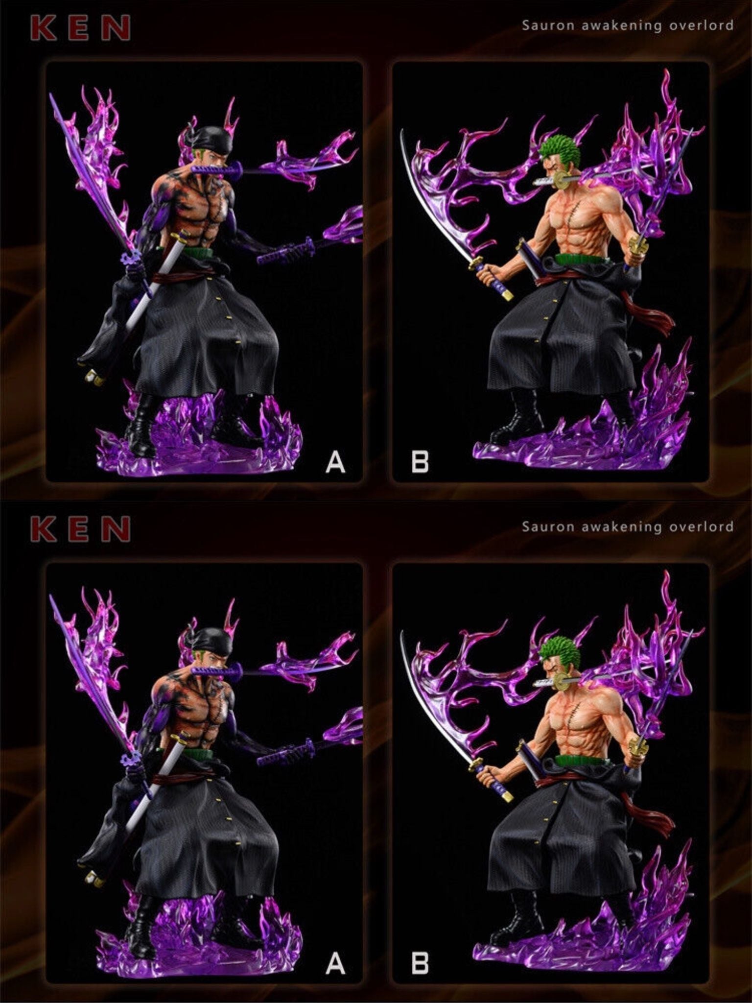Roronoa Zoro - One Piece - KEN Studio resin statue KEN Studio anime figure