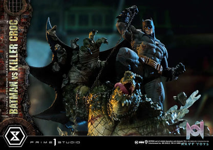 Prime 1 Studio – Ultimate Premium Masterline Batman (Comics) Batman Versus Killer Croc UPMDC-07 UPMDC-07DX UPMDC-07DXS (Licensed)