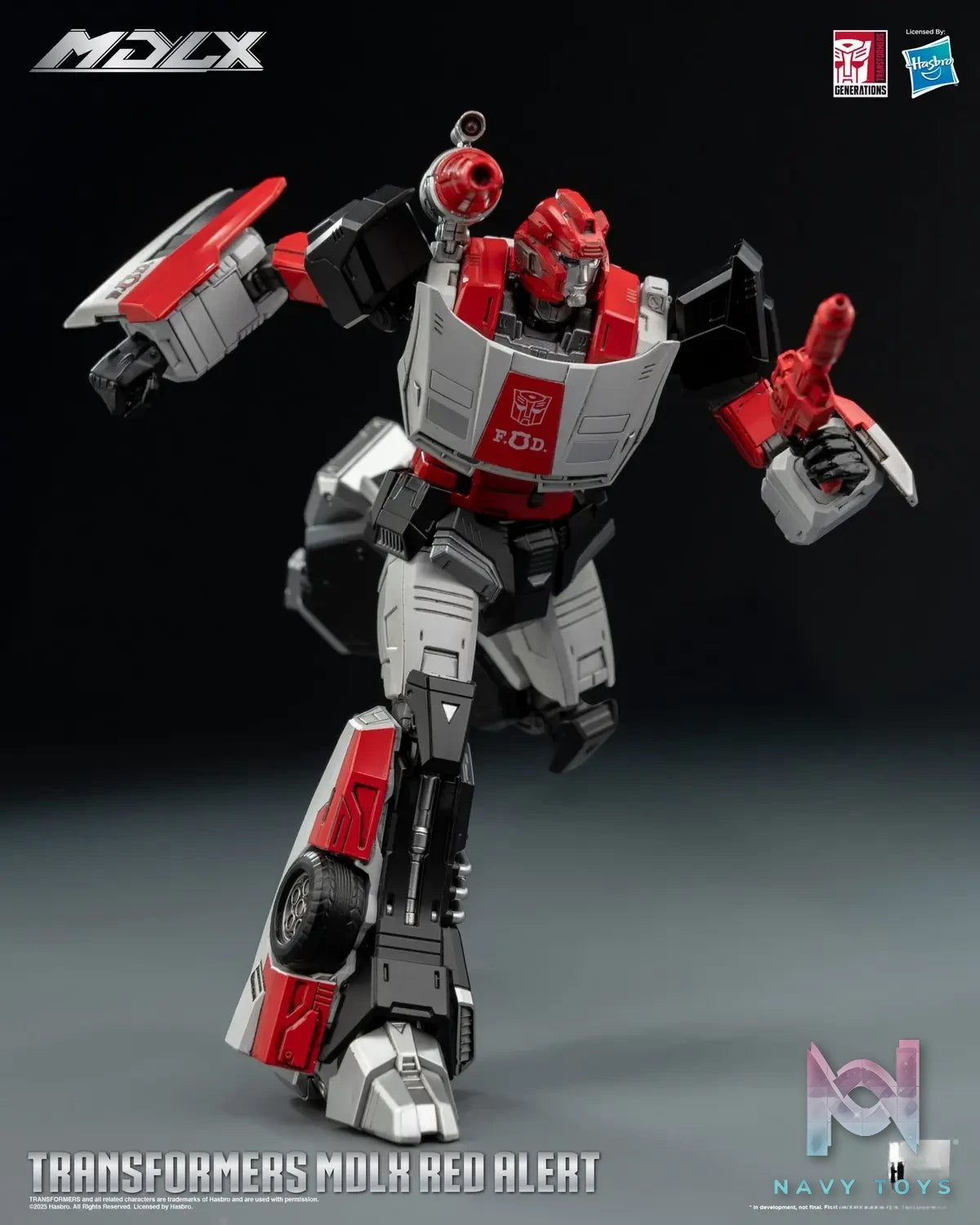 Threezero – Transformers MDLX Red Alert 3Z08330W0 (Licensed)