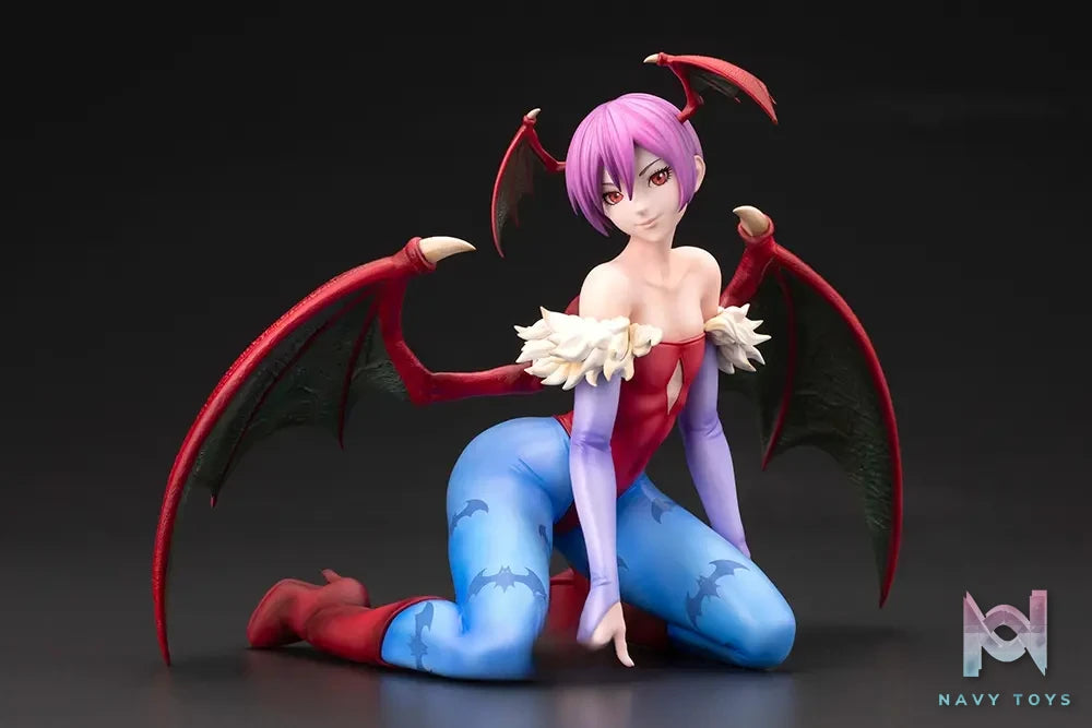 Kotobukiya – Darkstalkers Morrigan Aensland X Lilith 1/7 Complete Figure (Licensed)
