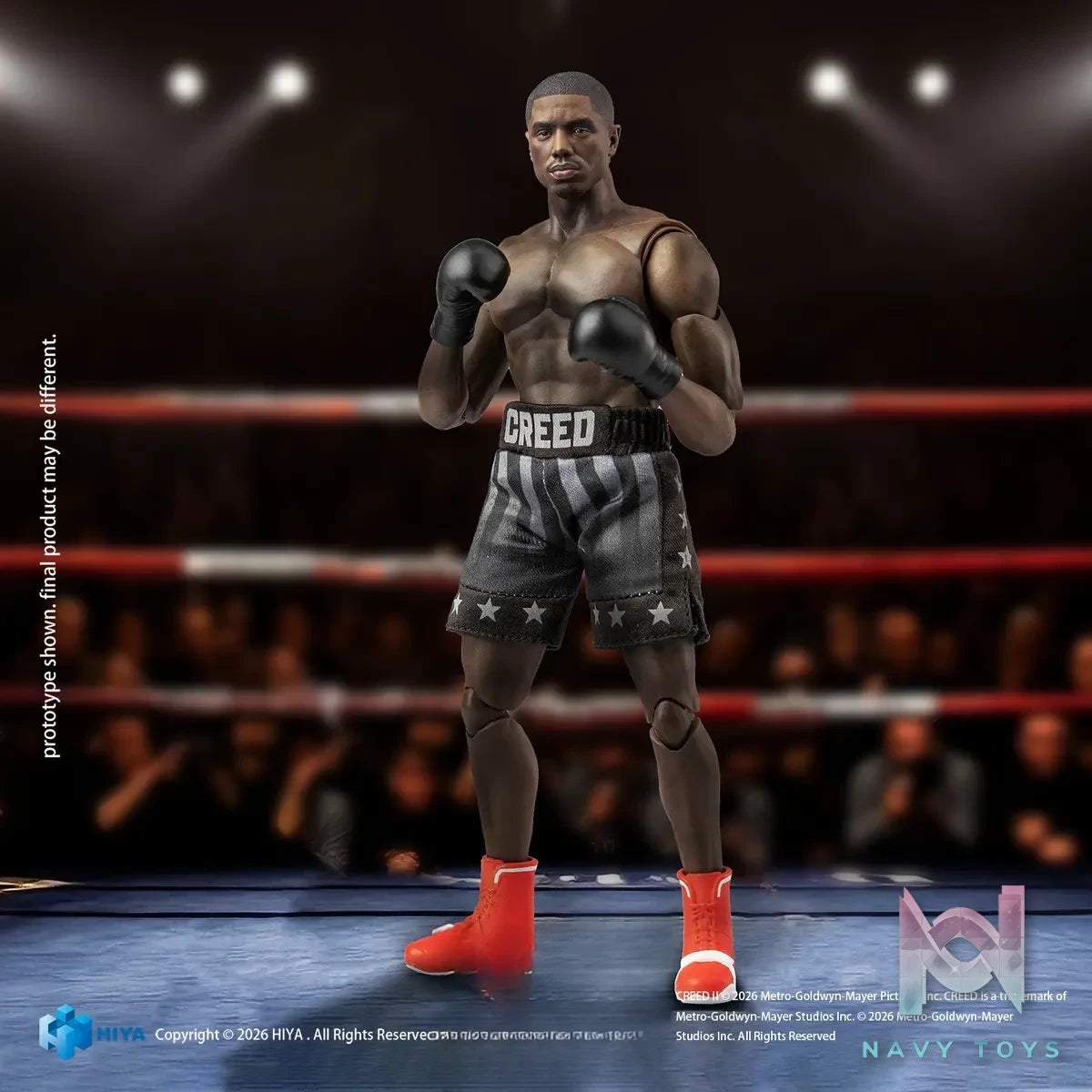 Hiya Toys – EXQUISITE SUPER Series Creed II Adonis Creed 1/12 Scale Action Figure ESC0408 (Licensed)