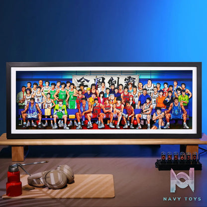 Yu Zhi Jiang Studio – Slam Dunk Multiple Characters Series #1 3D Decorative Painting Slam Dunk