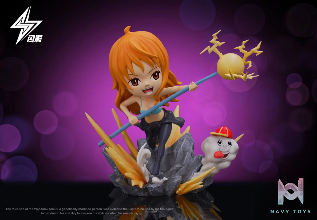 Shan Ying Studio – One Piece Nami and Usopp in leather and straw hats