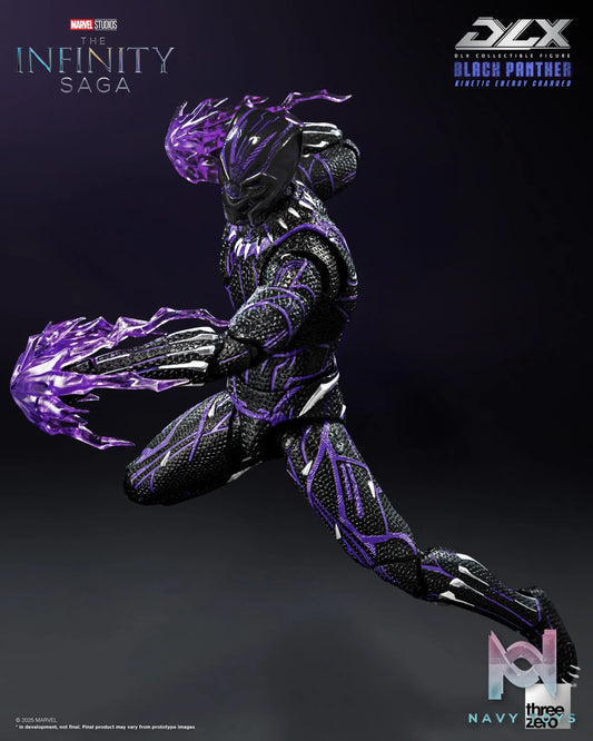 Threezero – Marvel Studios: The Infinity Saga DLX Black Panther (Kinetic Energy Charged) 3Z08210C0 (Licensed)