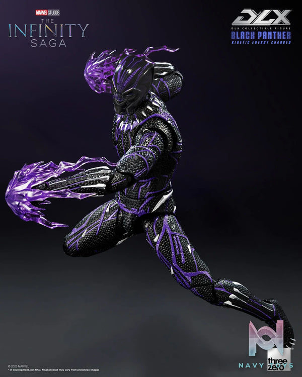Threezero – Marvel Studios: The Infinity Saga DLX Black Panther (Kinetic Energy Charged) 3Z08210C0 (Licensed)