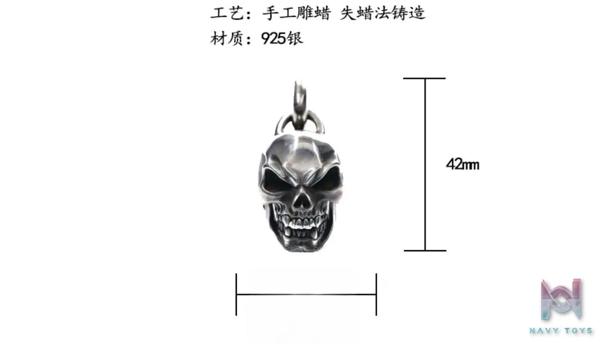 Raven Studio (silver jewelry) – Exclusive Design Trophy Skull Pendant Original