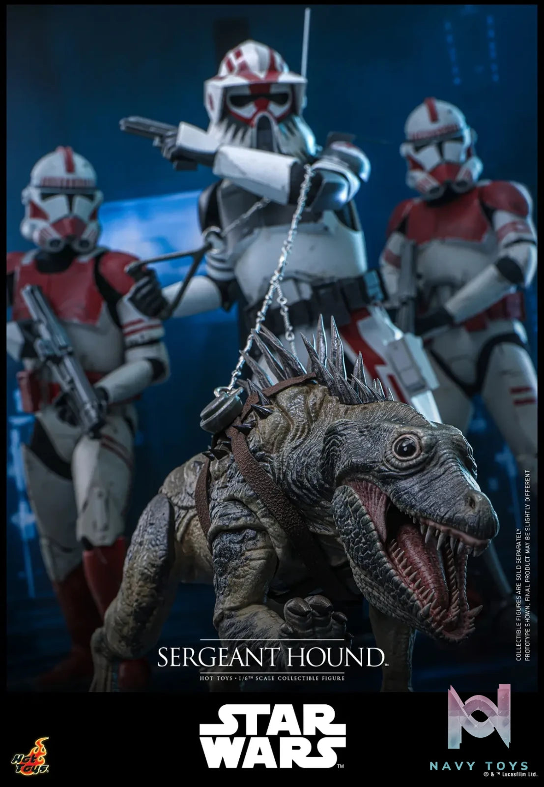 Hottoys – Sergeant Hound 1/6 Scale Collectible Figure TMS167 (Licensed)