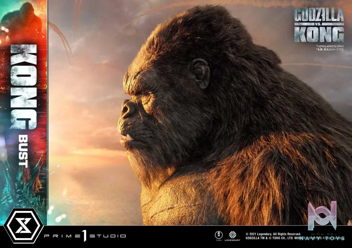 Prime 1 Studio – Life Size Bust Godzilla vs Kong Kong LSGVK-02 (Licensed)