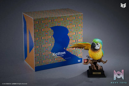 Xing Tou Yi He Studio – Jungle Catalog 001 Ara ararauna Blue-and-yellow Macaw Kotton (Licensed)