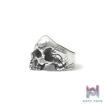 Raven Studio (silver jewelry) – RS Skull Ring No Lower Jaw Edition Original