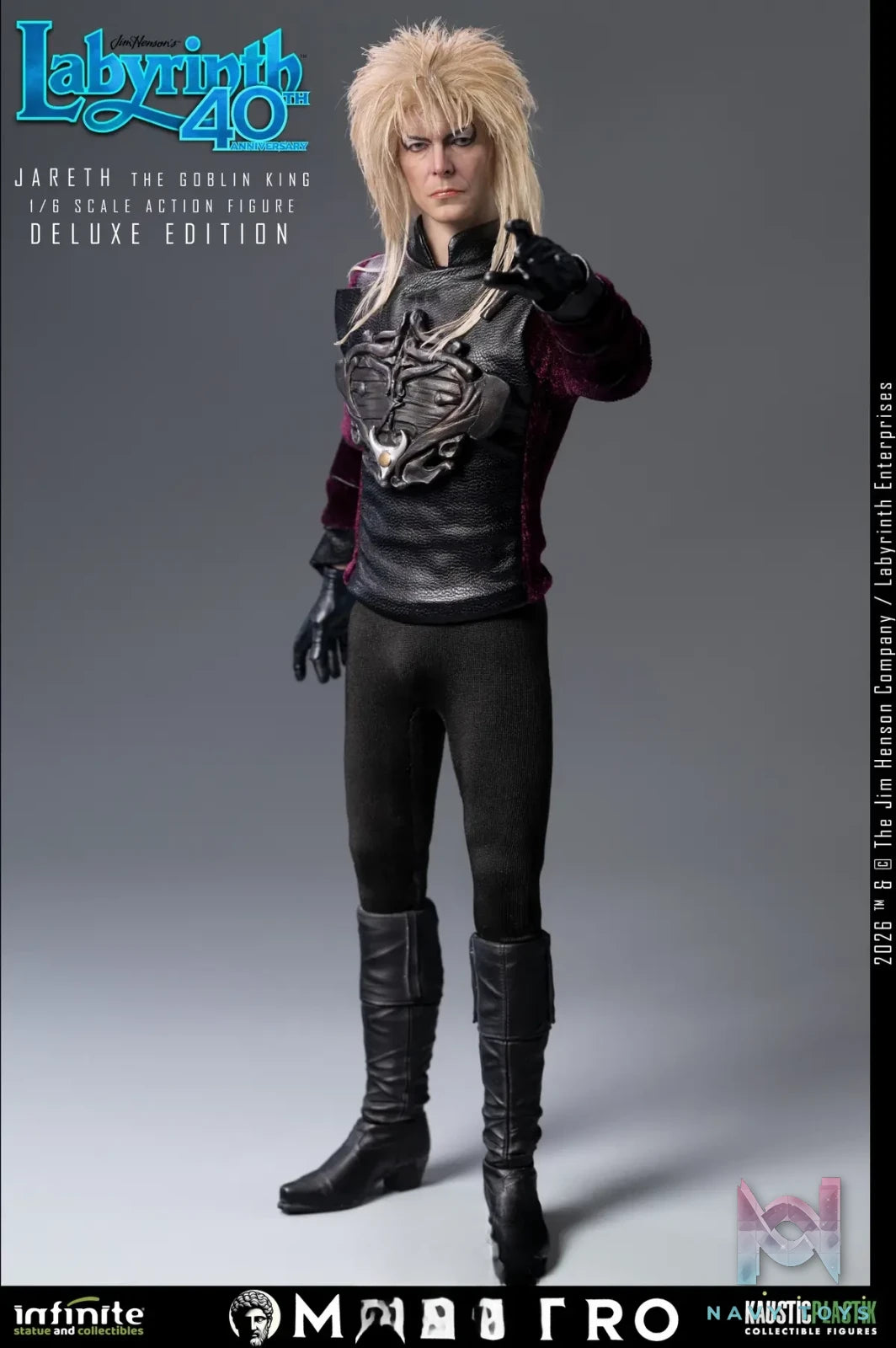 Infinite Statue – LABYRINTH JARETH THE GOBLIN KING 1/6 SCALE ACTION FIGURE (Licensed)