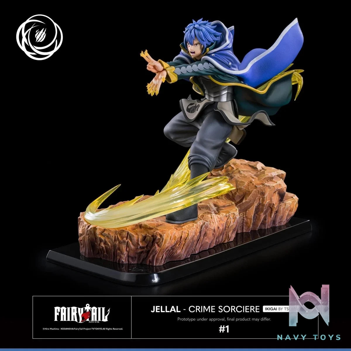 Jellal Fernandez resin statue Tsume Art Studio anime figure