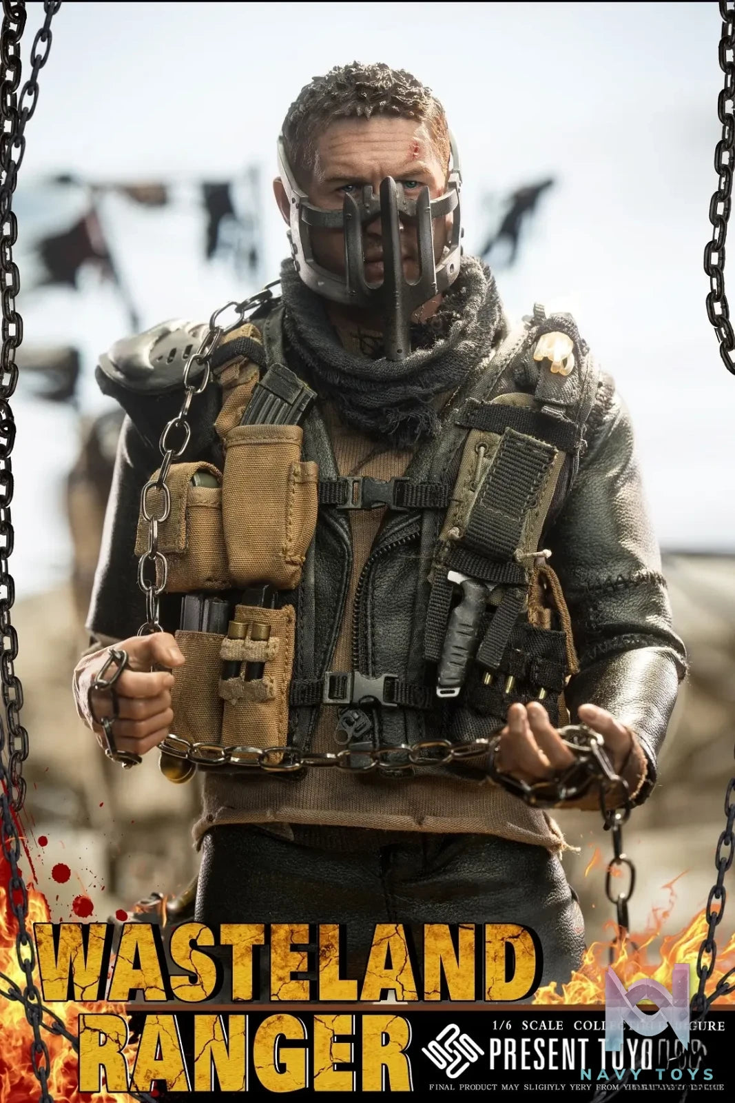 PRESENT TOYS – Wasteland 1/6 collectible toy – WASTELAND RANGER PT-sp56 (Licensed)