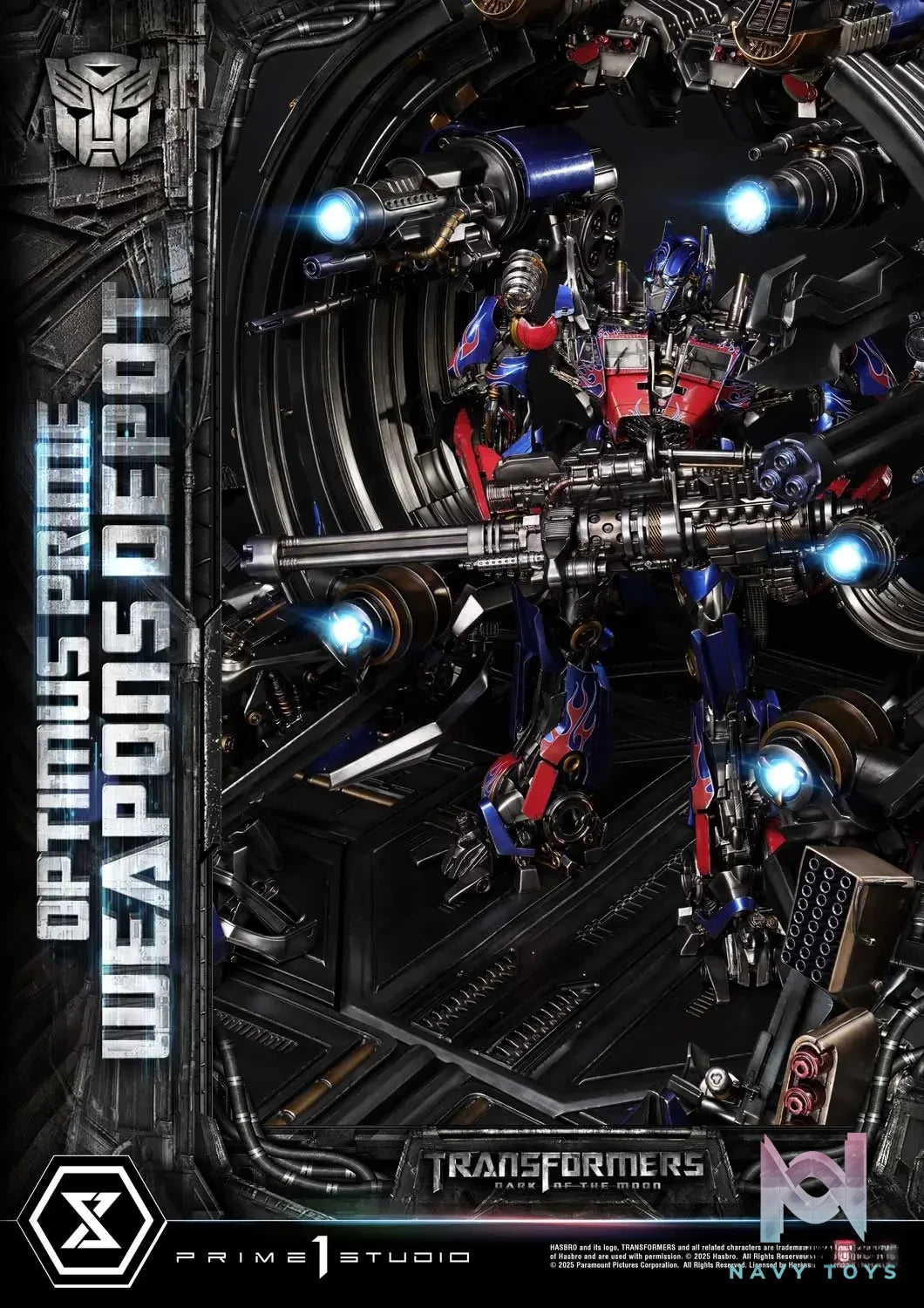 Prime 1 Studio – Museum Masterline Transformers: Dark of the Moon (Film) Optimus Prime Weapons Depot MMTFM-38 MMTFM-38S (Licensed)