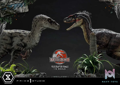 Prime 1 Studio – Legacy Museum Collection Jurassic Park III (Film) Velociraptor Female LMCJP-11 LMCJP-11S (Licensed)