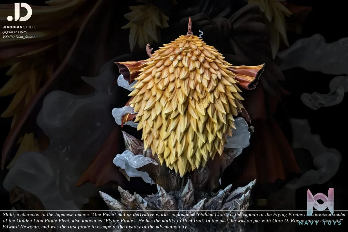 JIAO DIAN Studio - One Piece POP Series BOSS Chapter 1 Shiki resin statue Navy Toys anime figure