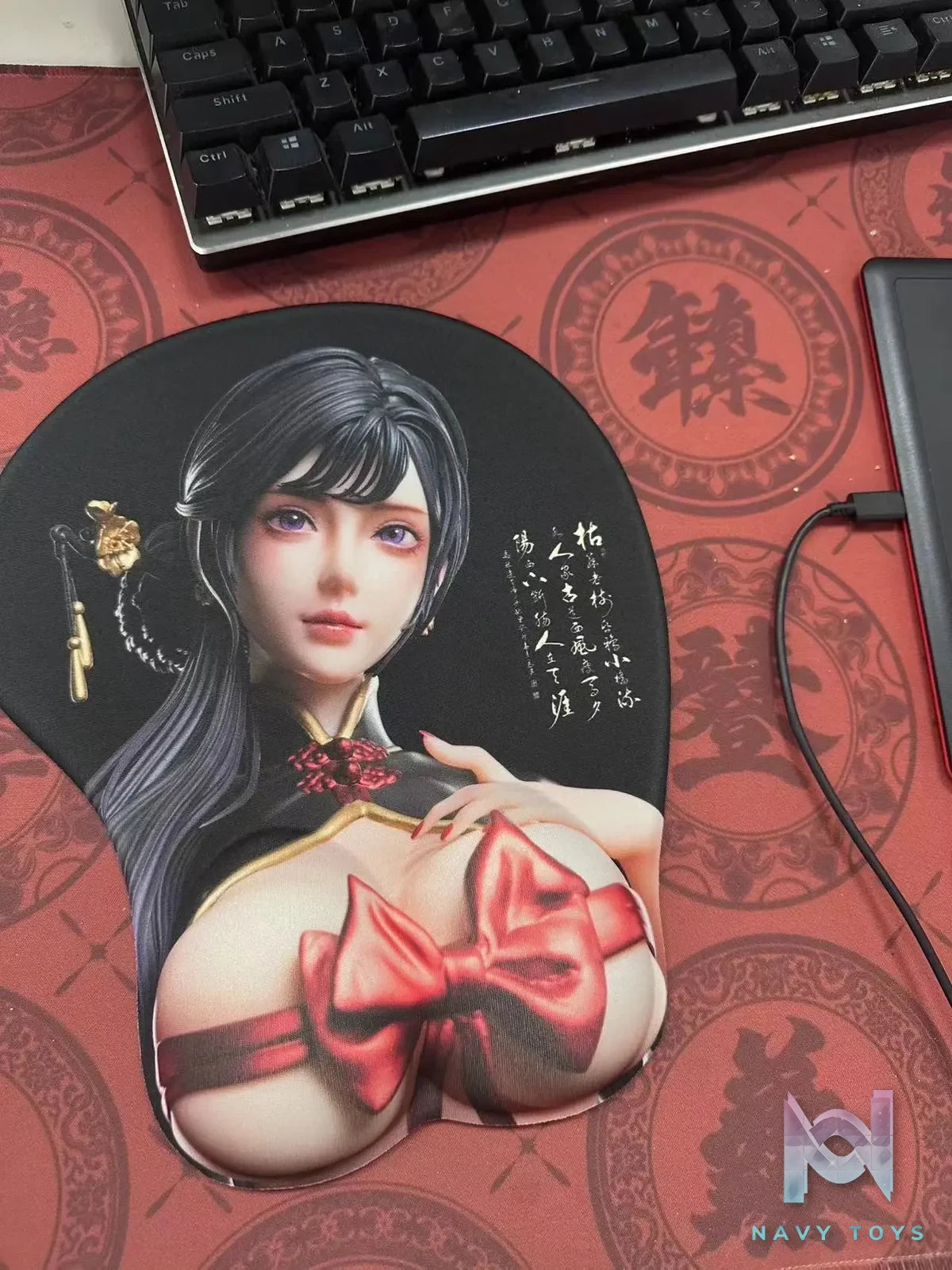 TGZW Studio - Uniform Series Part 3: Cheongsam Red Apricot (Licensed) resin statue Navy Toys anime figure