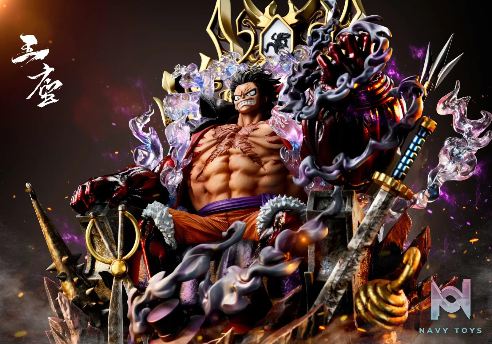 T-H Studio – One Piece Throne Monkey D. Luffy
