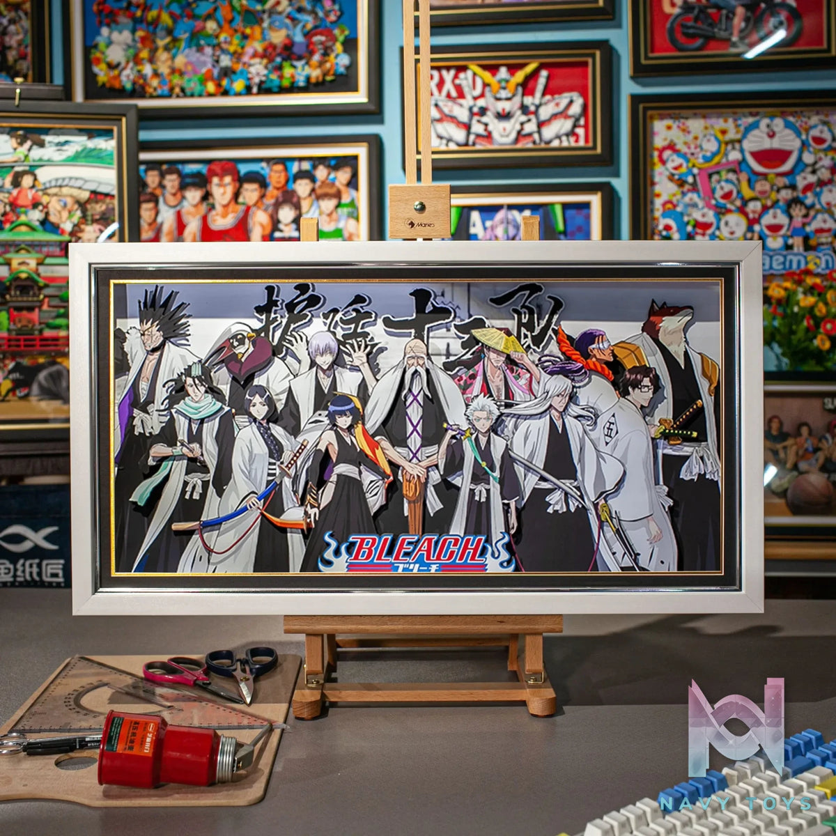 Yu Zhi Jiang Studio – Bleach Multiple Characters Series #8 3D Decorative Painting Bleach