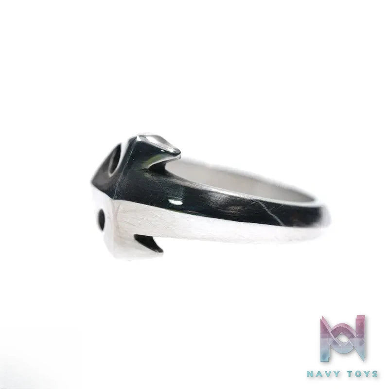 Raven Studio (silver jewelry) – Bill Wall Leather Style Cross Ring Original