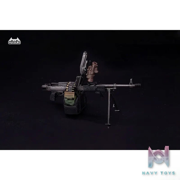 HASUKI – Regular Machine Gun Set 1/12 Action Figure Complete Model Option Part WM-05A WM-05B WM-05C (Licensed)