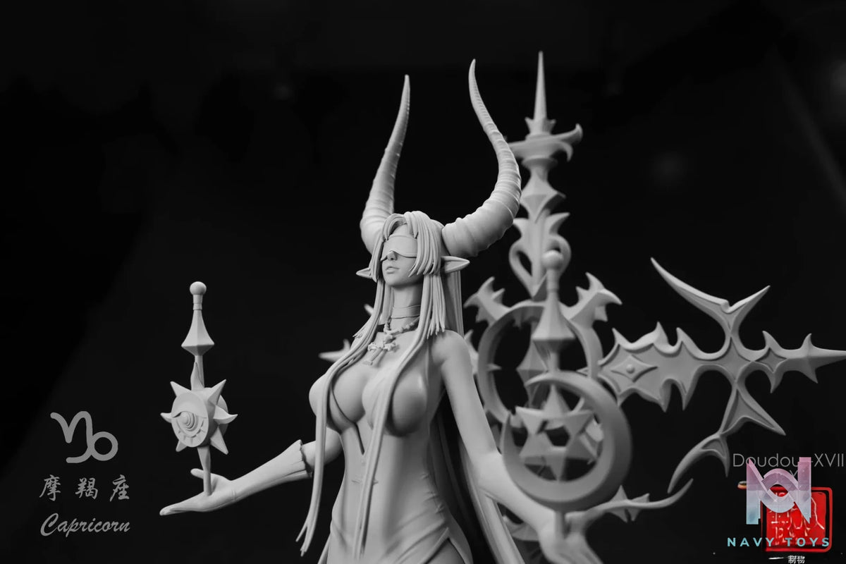 Gemhoo Made Studio – Original Zodiac signs series Capricornus Unpainted Figure (Licensed)