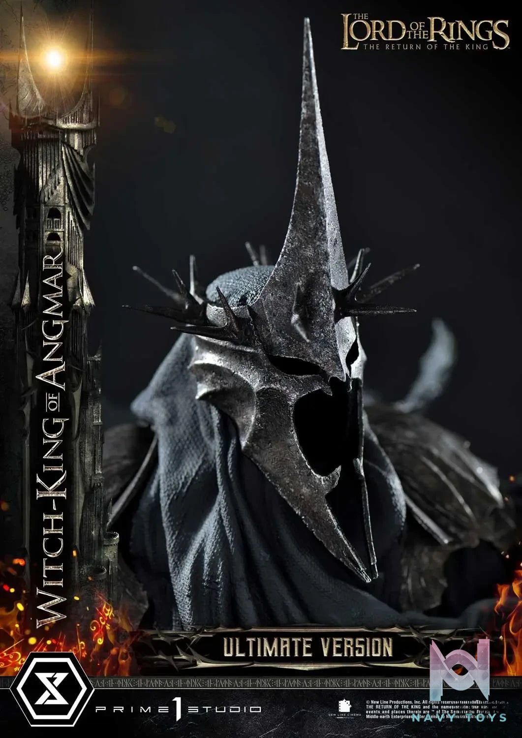 Prime 1 Studio – Premium Masterline The Lord of the Rings: The Return of the King (Film) Witch-King of Angmar PMLOTR-10 PMLOTR-10UT (Licensed)