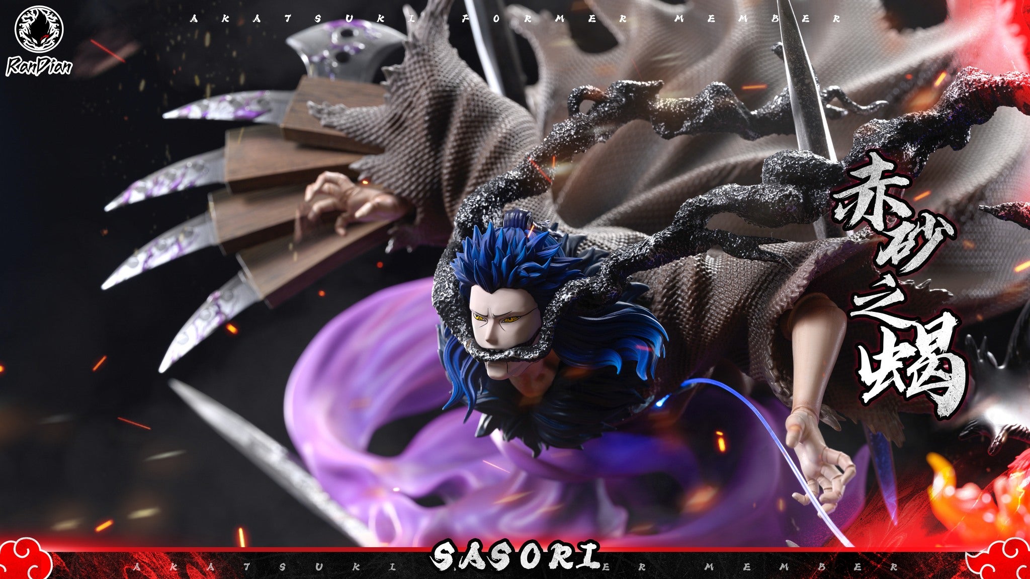 Sasori - RanDian Studio resin statue randian studio anime figure