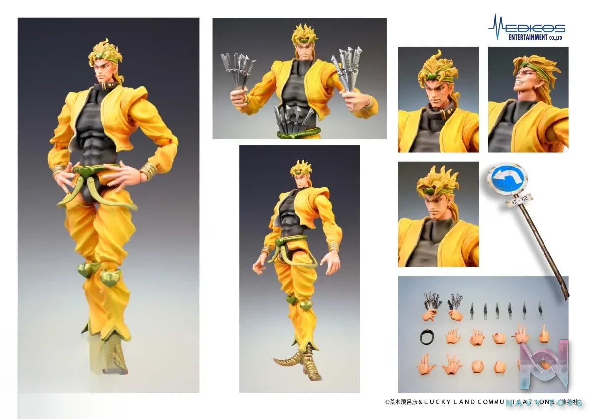 MEDICOS-E – Super Action Statue DIO (Re‑release) JoJo’s Bizarre Adventure Part 3 Stardust Crusaders (Licensed)