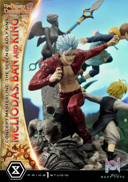 Prime 1 Studio – Concept Masterline The Seven Deadly Sins Meliodas, Ban and King CMNTZ-01 CMNTZ-01DXS (Licensed)