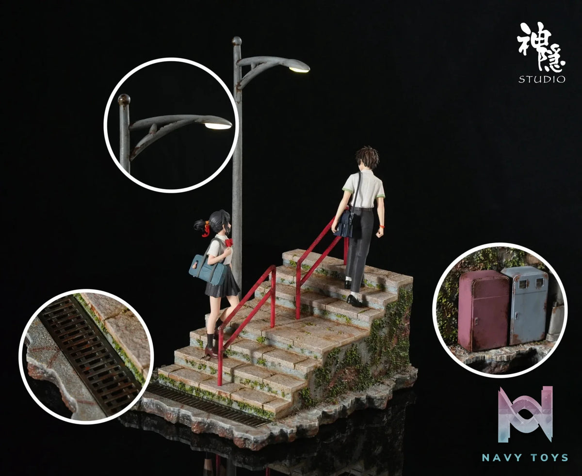 Shen Yin Studio – Your Name Silhouette Moment Series Mitsuha Miyamizu & Taki Tachibana