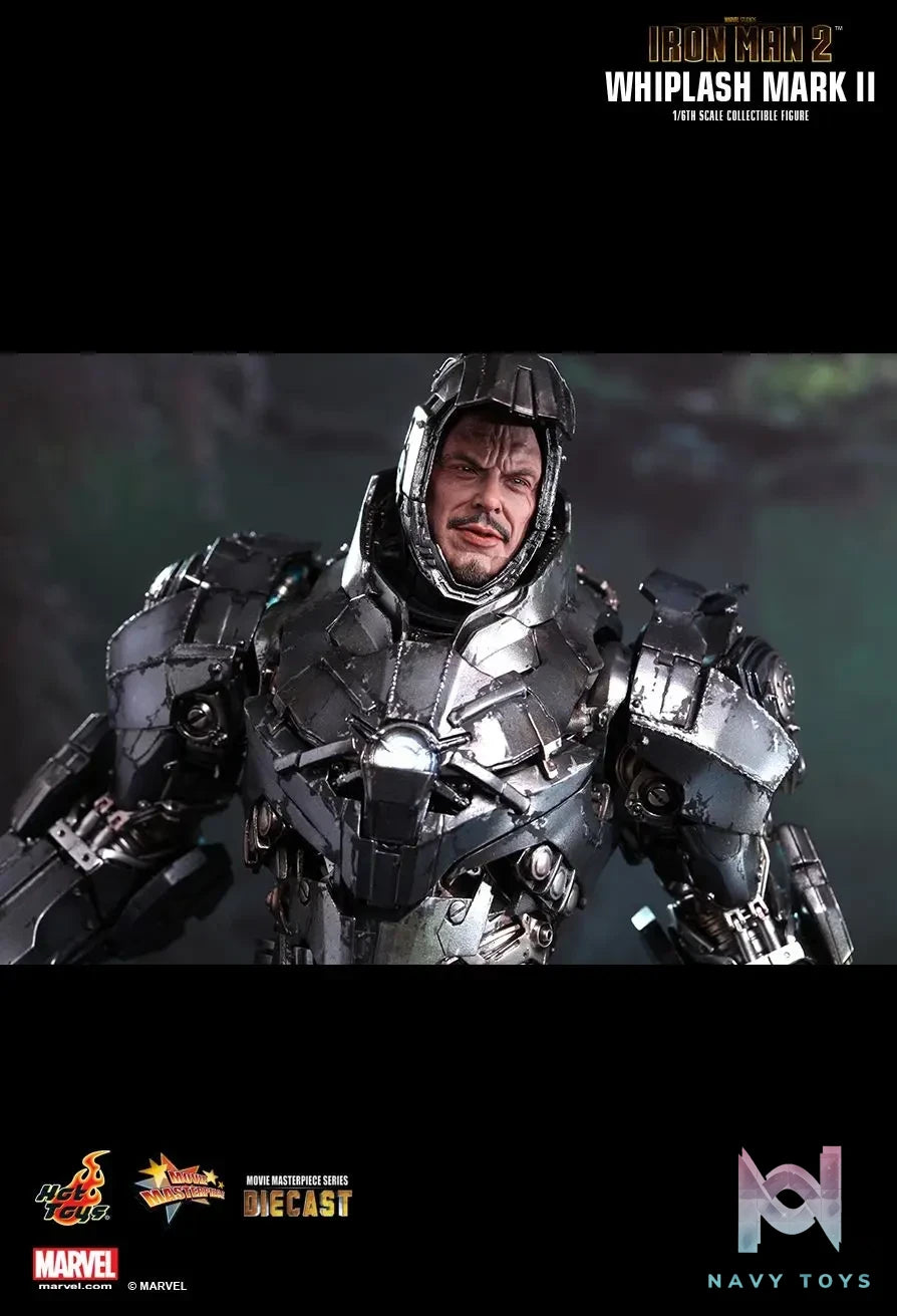 Hottoys – Iron Man 2 Whiplash Mark II 1/6th scale Collectible Figure MMS237D06 (Licensed)
