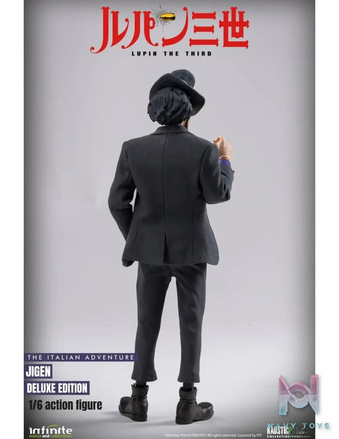Infinite Statue – Lupin The 3rd The Italian Adventure 1/6 Action Figure Daisuke Jigen (Licensed)
