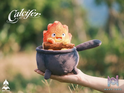 NINETY SEVEN Studio – Calcifer Plush Pendant Howl’s Moving Castle