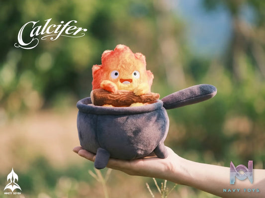 NINETY SEVEN Studio – Calcifer Plush Pendant Howl’s Moving Castle