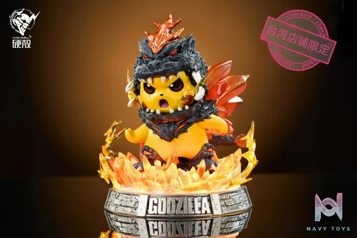 Hard Shell Studio – Pokémon Pikachu COS Space Godzilla