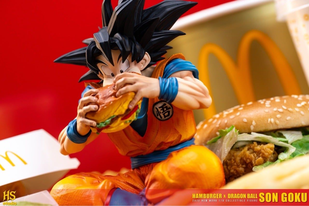 Hamburger Goku - Dragon Ball - HS Studio resin statue hs studio anime figure