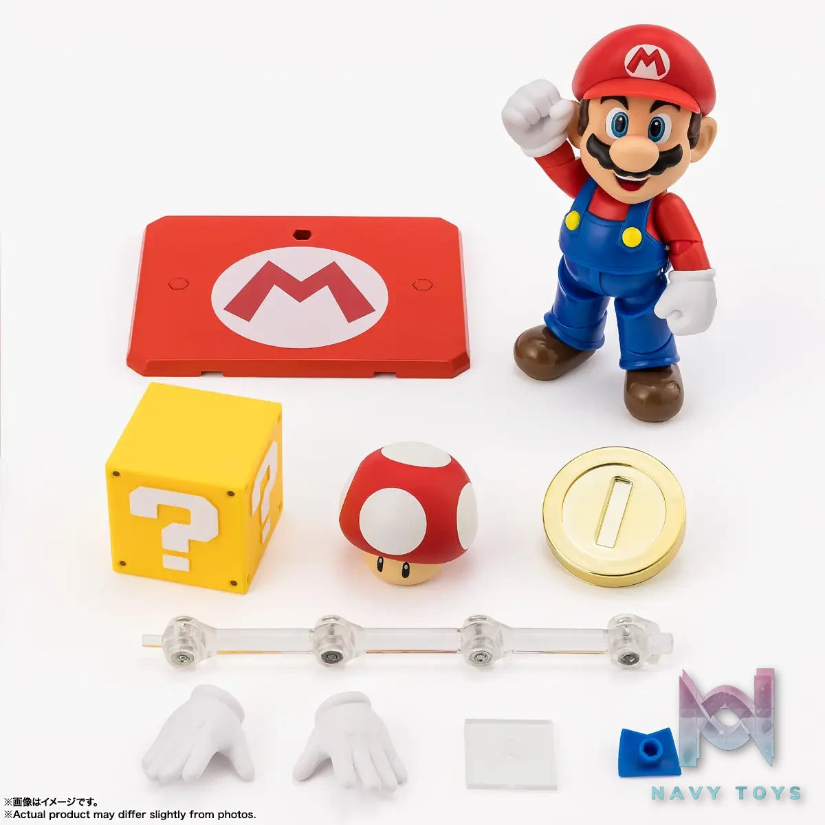 BANDAI SPIRITS – S.H.Figuarts Mario SUPER MARIO (Licensed)