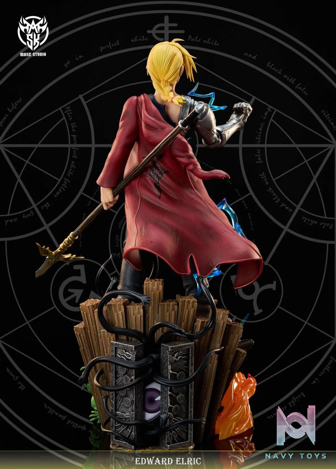 Edward Elic resin statue mask studio anime figure