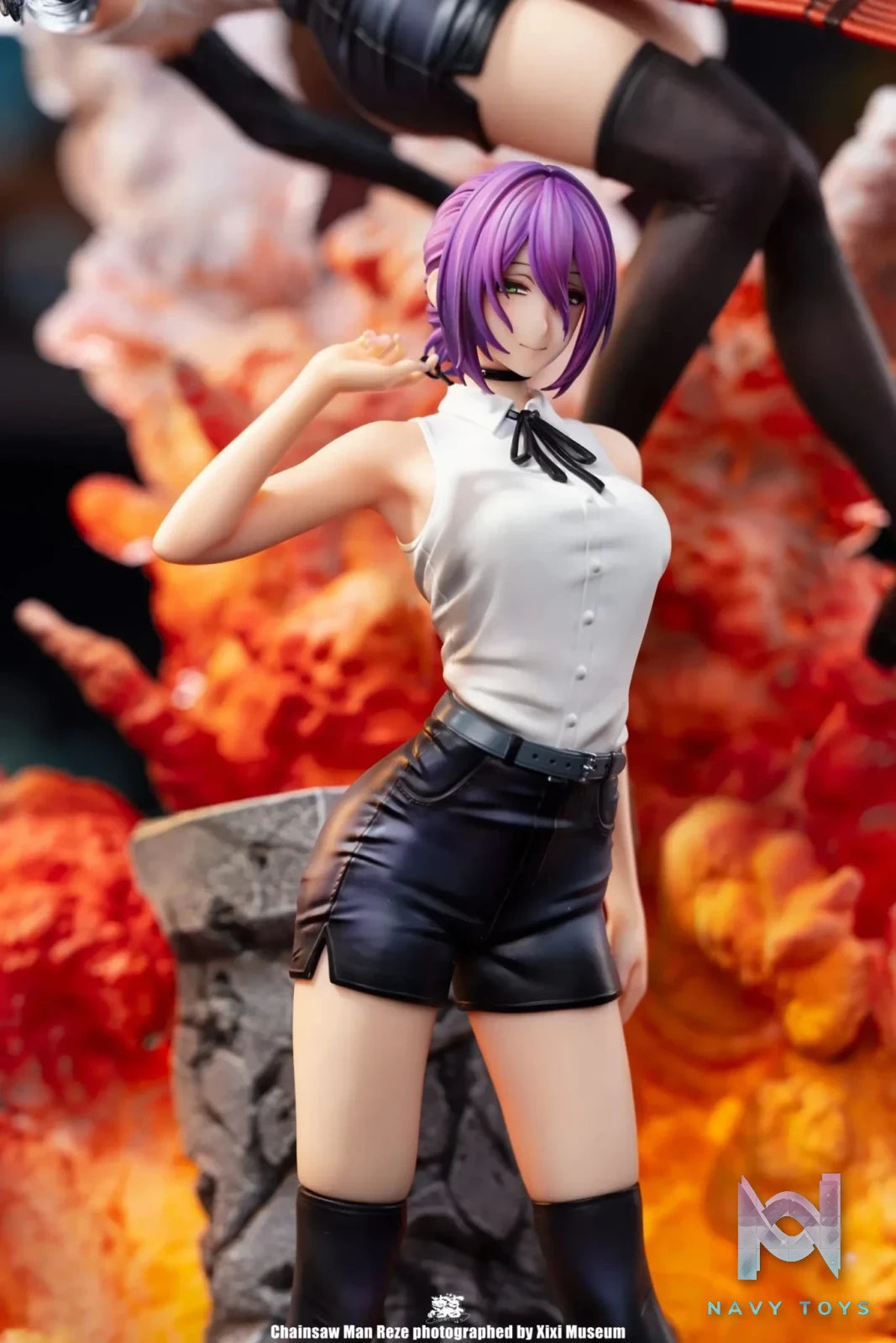 Mountain Rain Cloud Studio - The Movie Reze Arc Chainsaw Man resin statue Navy Toys anime figure