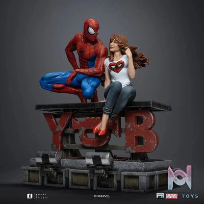 Iron Studio – the Spider-Man and MJ 1:6 Scale Diorama MARCAS119025-16 (Licensed)