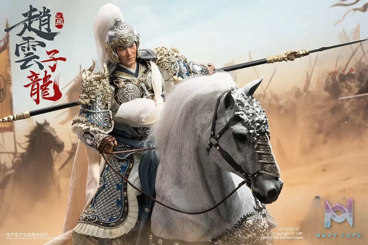 303TOYS x JSTOYS – 1/6 THREE KINDOMS – EVER-VICTORIOUS ZHAO YUN, ZILONG & LUMINOUS JADE LION 303005 303006 303007 (Licensed)