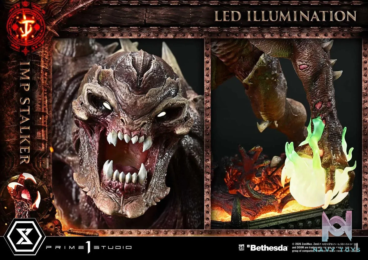 Prime 1 Studio – Ultimate Premium Masterline DOOM: The Dark Ages Imp Stalker UPMDOOM-02 UPMDOOM-02S (Licensed)