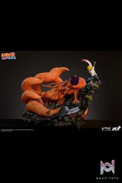 Hex Collectibles - Minato vs Kurama resin statue Hex collectibles anime figure