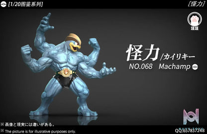 Wang Wang Studio – Pokémon Ring Boxing Champion Machamp 1/20 Pokédex