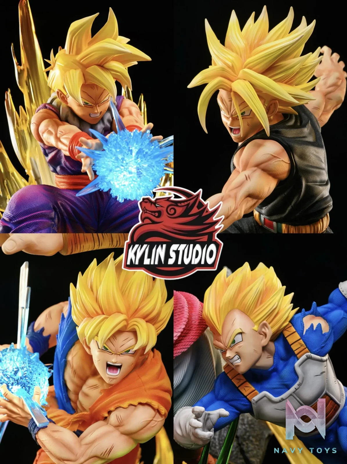 Kylin Studio – Dragon Ball Anniversary Series #2 Super Saiyan VS Broly 1.0 1/6 scale