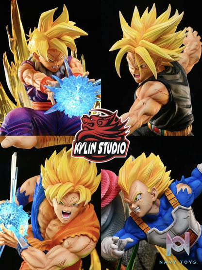 Kylin Studio – Dragon Ball Anniversary Series #2 Super Saiyan VS Broly 1.0 1/6 scale