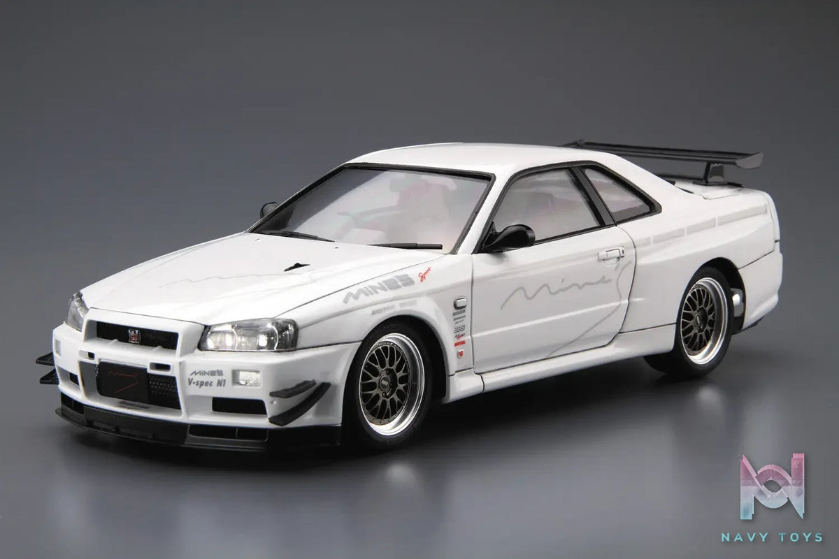 AOSHIMA – 1/24 Scale Car Model #19 (Licensed)