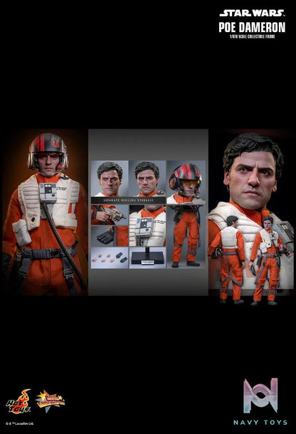 Hottoys – Star Wars: The Force Awakens Poe Dameron MMS806 (Licensed)