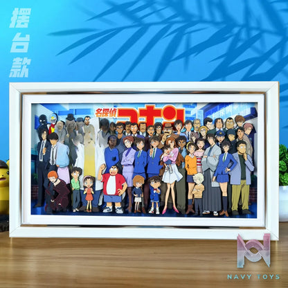 KALA HOME Studio – Detective Conan Multiple Characters #04 3D Decorative Painting Detective Conan